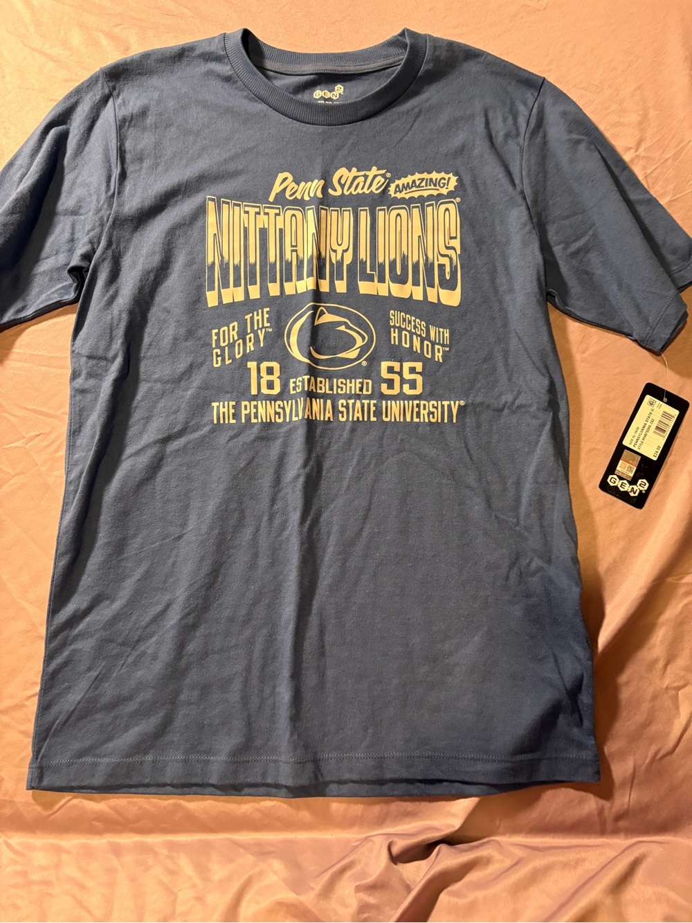 Nittany Lions Men's Navy Graphic T-Shirt
